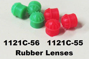 two of each Lionel 1121C-55 Red Lens & 1121C-56 Green Lens, 