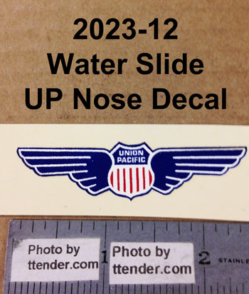 2032 Erie Lionel Nose Decals "Repro" Water Slide
